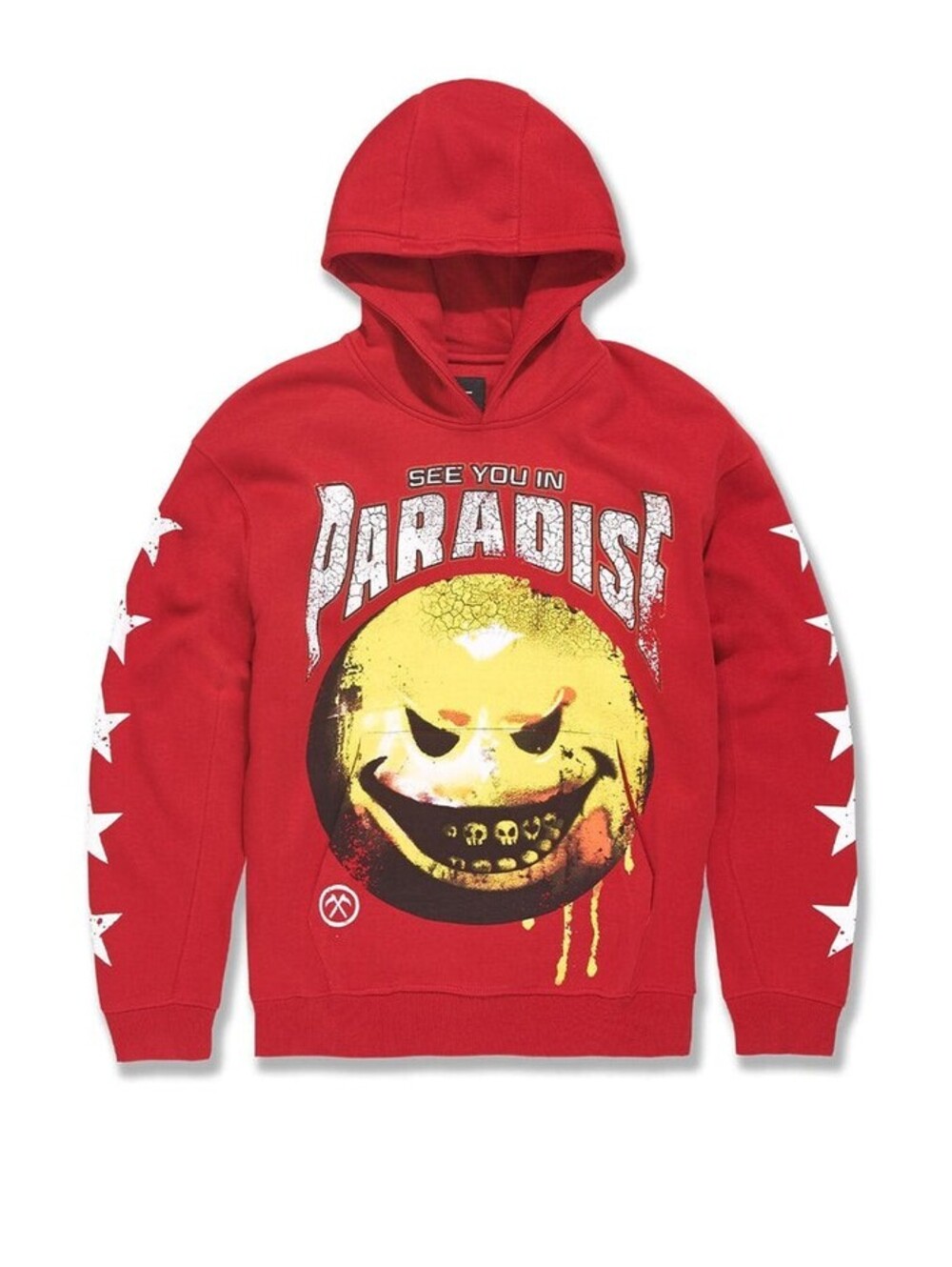 Jordan Craig See You In Paradise Smiley Print Hoodie Chicago Size 3XL